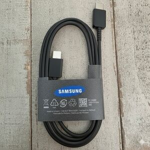 Original OEM Genuine Samsung Galaxy USB-C to USB-C 3ft Super Fast Charging